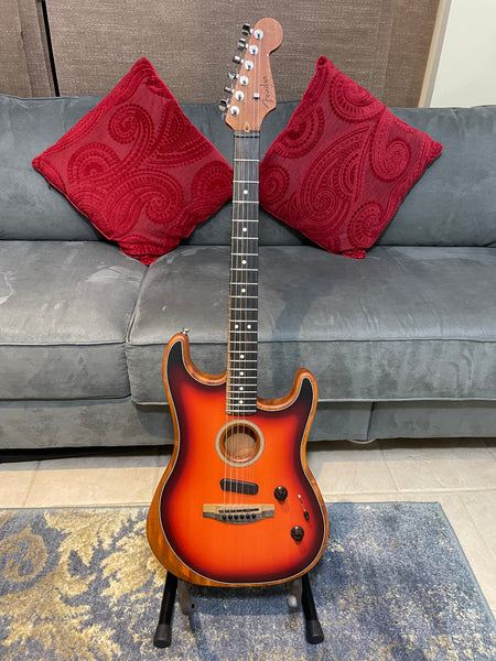 2022 Fender American Acoustasonic Stratocaster - 3-Color Sunburst